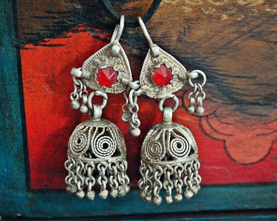 Kashmiri cheap jhumka earrings