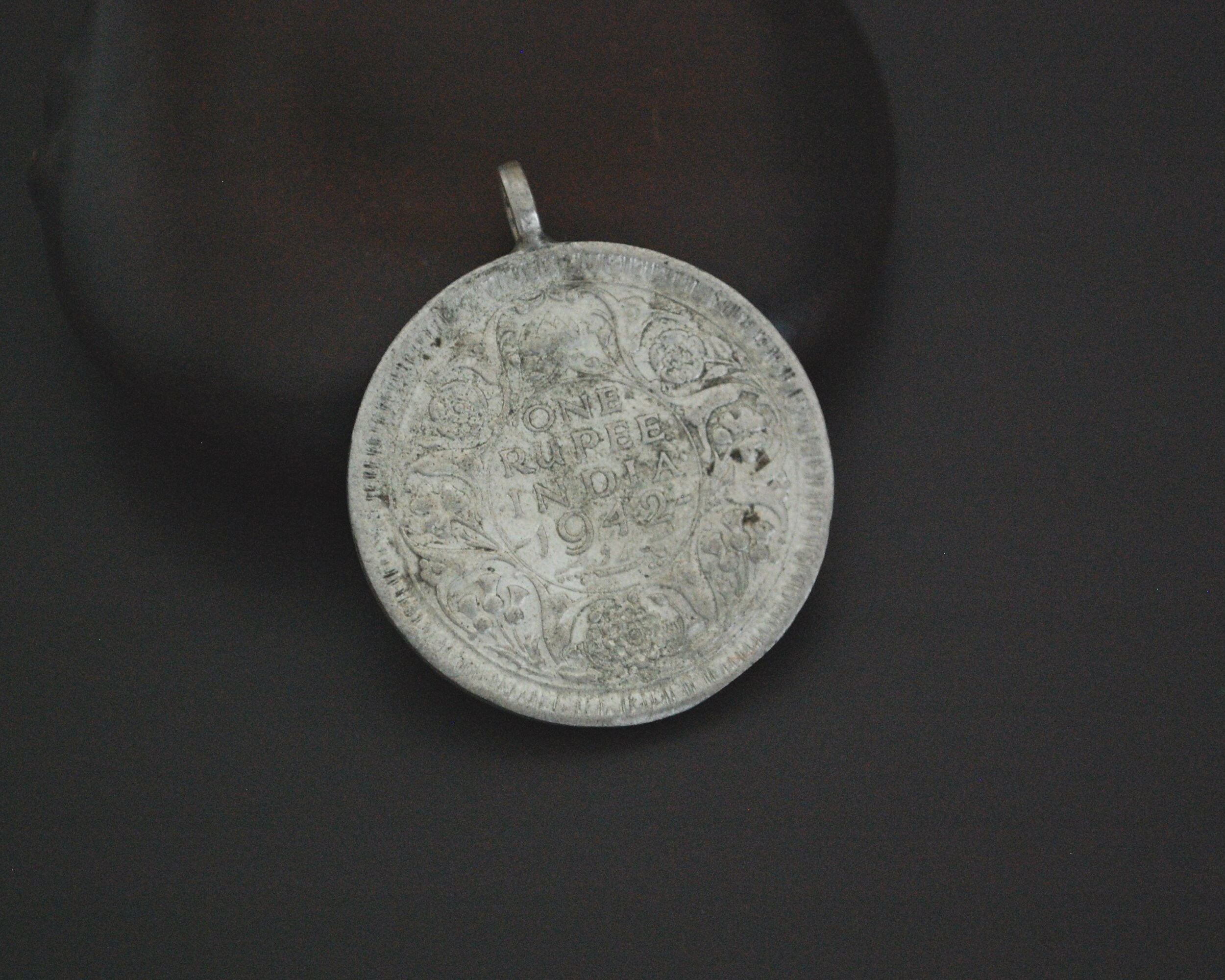 インドの1ルピー硬貨ペンダント - Etsy 日本