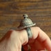Old Rajasthani Silver Ring - Size 6.5 - Ethnic Tribal Indian Silver ...