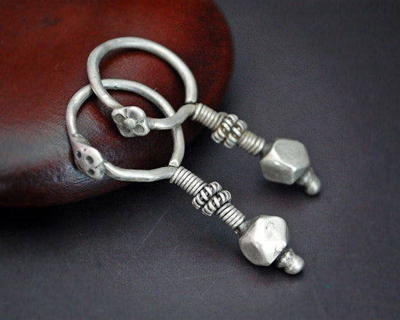 Tribal Indian Earrings from Gujarat- Indian Tribal