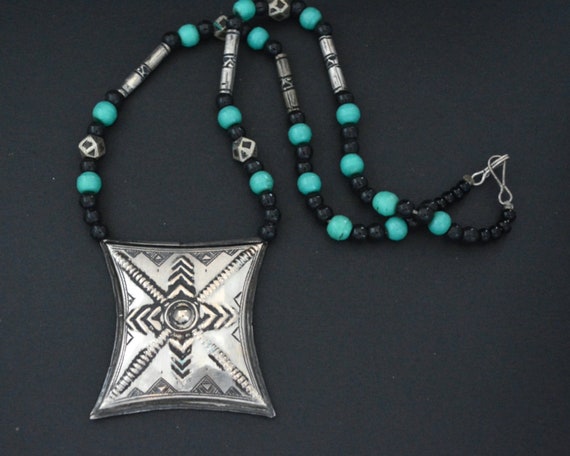 Tuareg Tscherot Gri Gri Amulet Necklace - Tuareg Necklace - Tuareg Pendant - Tuareg Jewelry