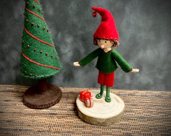 Christmas Elf doll READY to SHIP