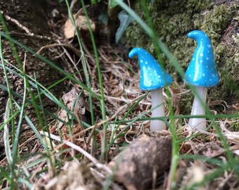 Toadstools for fairy garden or terrarium