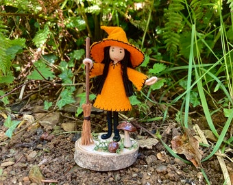 Kitchen Witch doll READY to SHIP