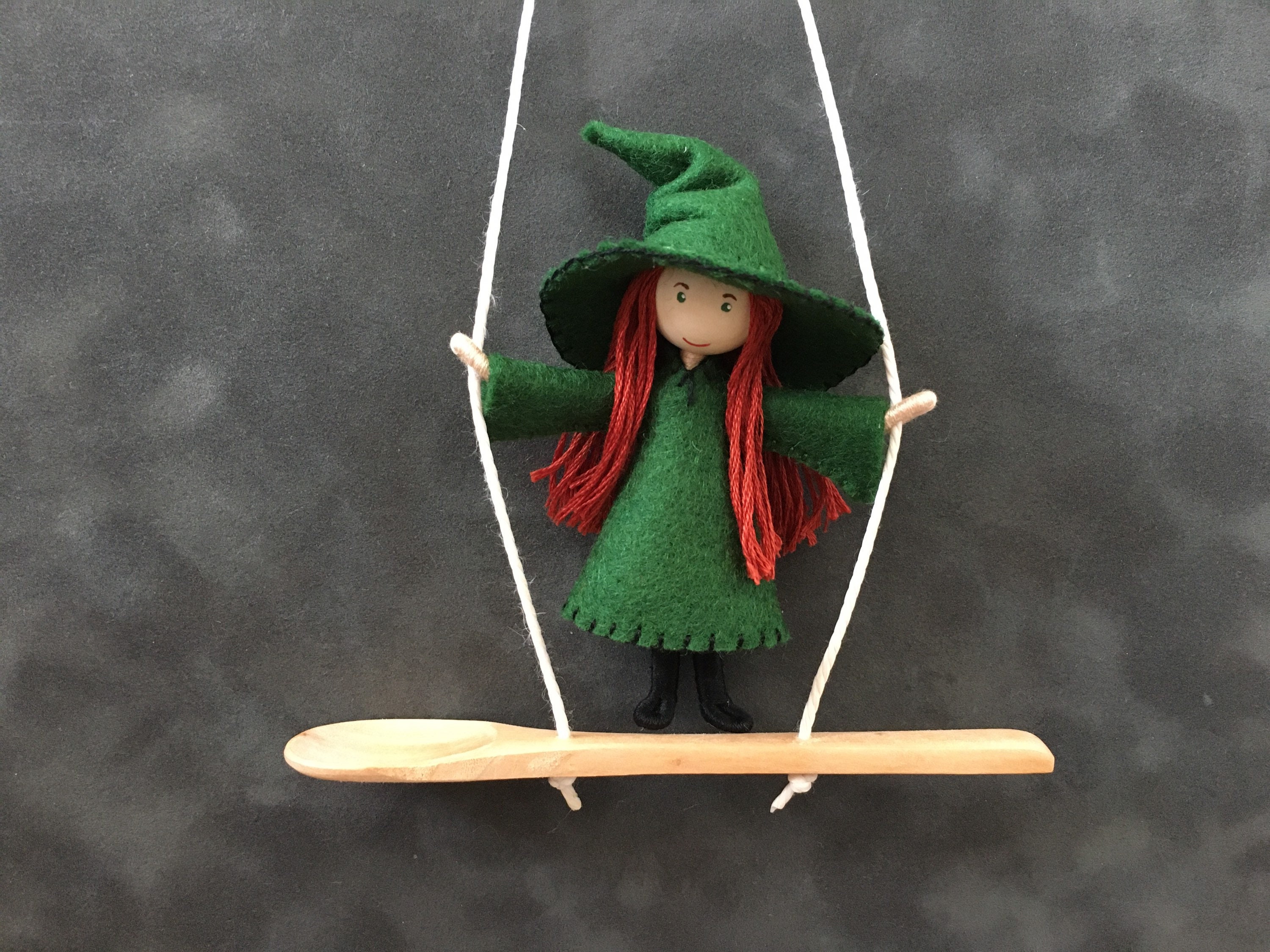 diy kitchen witch doll