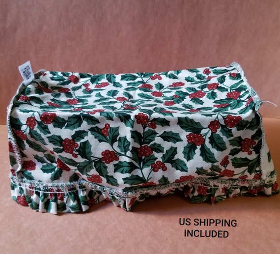 Tall Tissue Basket Liner from Longaberger Traditional Holly fabric! 