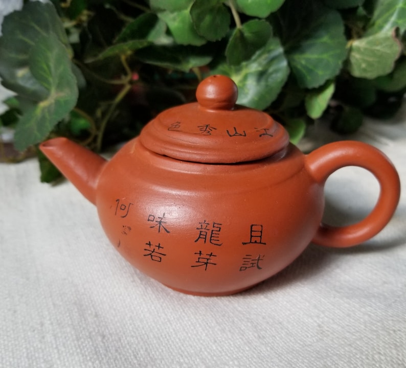 Chinese Yixing Zisha Teapot China Clay Pottery Small Tea Pot Etsy