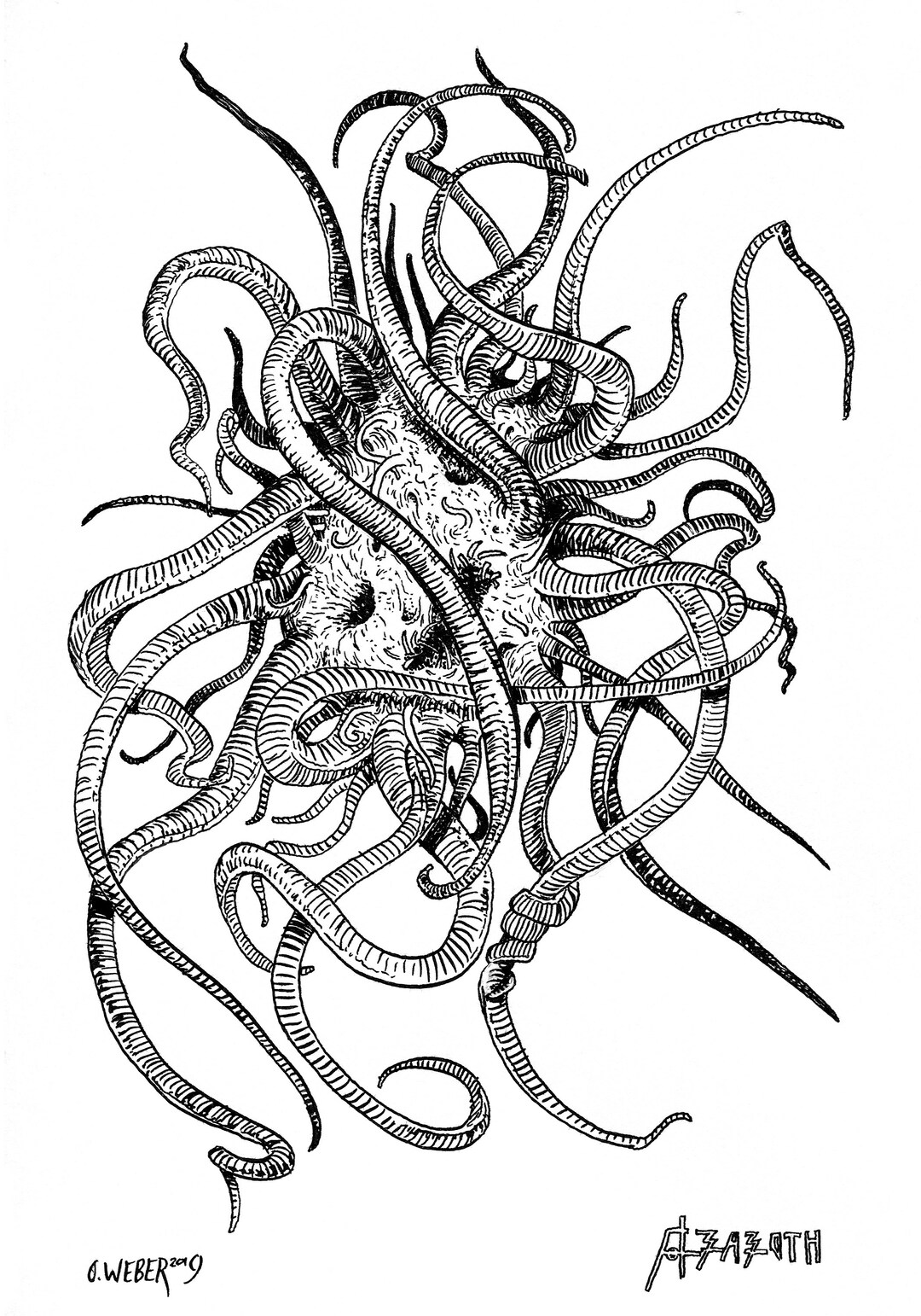 Necronominktobercon Day 5 - Azazoth - Etsy