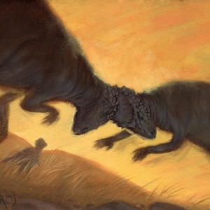 Pachycephalosaurus print