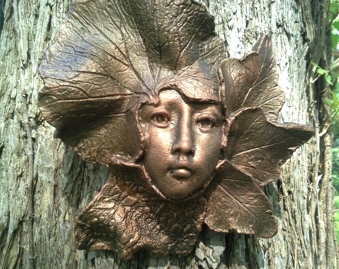 Art for Your Garden Wall, Fence and Gate, Handcrafted Sculpture of a