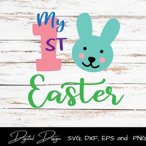 My First Easter SVG: Baby Bunny Shirt Design (Digital Download)