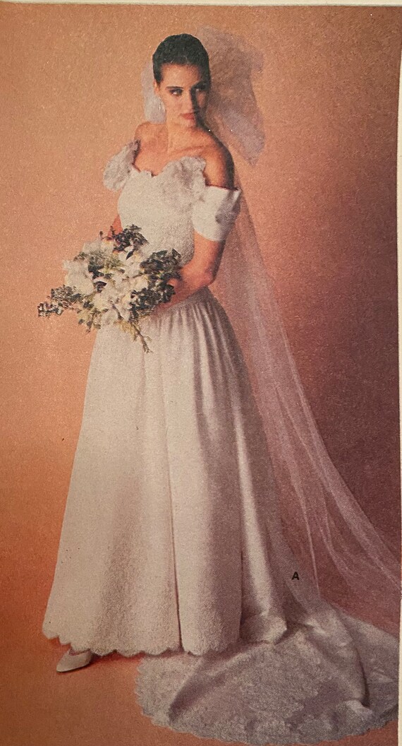 Vogue Bridal Original off Shoulder Wedding, Evening Gown or Tea