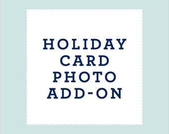 Holiday Card Photo Add-on