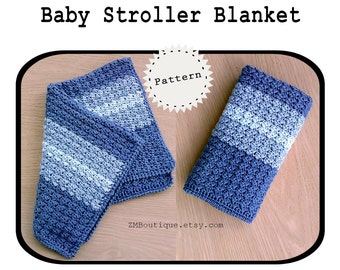 Crochet Baby Blanket Pattern PDF Crochet Pattern, Mini Blanket, Car seat Blanket Newborn blanket