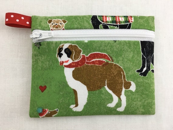Saint Bernard Business Card//Credit Card Case