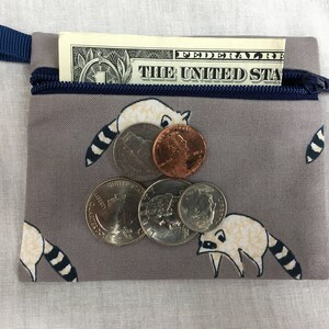 Halloween Bat, Ghost or Pumpkin Flat Zipper Coin Purse, AirPod Case, Credit Card Wallet, Earbud Pouch - New Color image 7