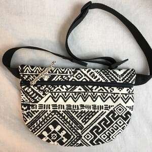 Ethnic Pattern Fanny Pack, Waist Pack, Festival Bag, Hip Pouch