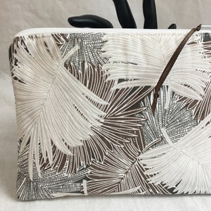 Tropical Foliage Medium Gepolsterte Reißverschlusstasche, Reisetasche, Organizer Tasche, Gadget Pouch