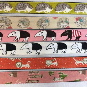 Animal Japanese Fabric Key Fob, Key Chain, Key Ring