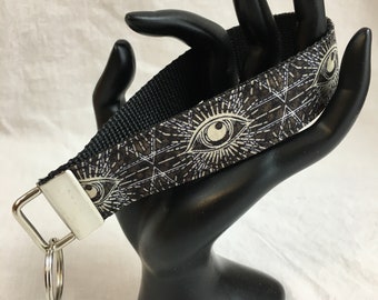Halloween Wristlet Key Fob, Key Chain, Key Ring Key Holder