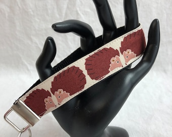 Squirrel or Hedgehog Wristlet Key Fob, Animals Key Fob, Squirrel Wristlet Key Fob, Hedgehog Wristlet Key Fob