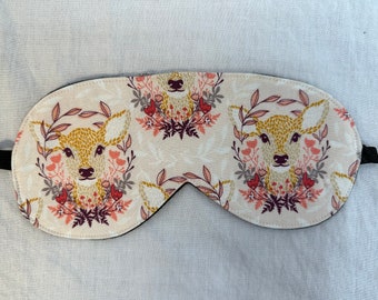 Deer Sleep Mask Set, Eye Mask,Blindfold, Cotton Eye Mask