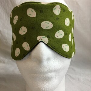 Slipper Bunnies Sleep Mask Set, Eye Mask, Travel Mask Blindfold - Choose Color