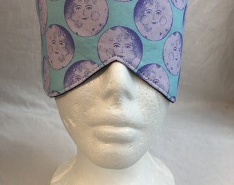 Dreamy Moon Sleep Mask, Eye Mask,  Travel Mask, Cotton Sleep Mask