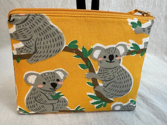 Koala Make-up-Tasche 'Just A Girl Who Loves Koalas' – Wasserdicht & Doppelseitig Bedruckt | Kosmetiktasche Für Reisen