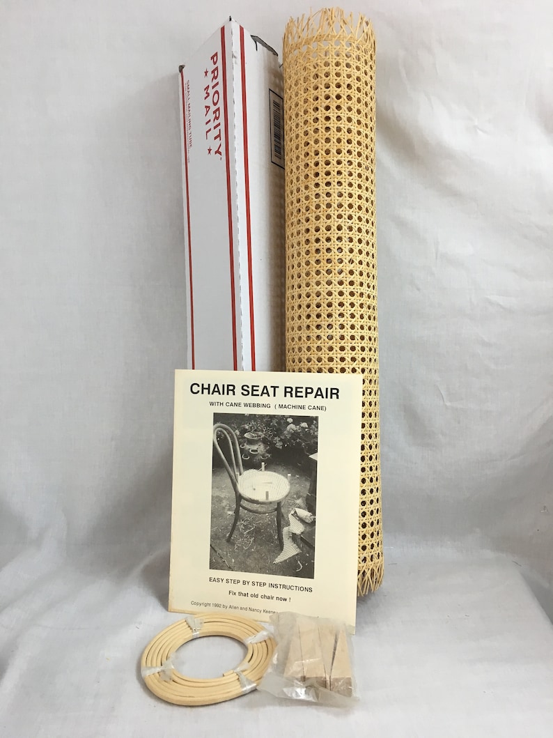 Chair Caning Kit Woven Cane Kit Recane Chair Kitchair Cane Etsy
