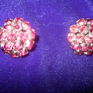 Vintage ADELE SIMPSON EARRINGS Gorgeous Color Timeless Design Stunning & Rare Signed