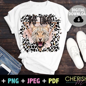 Def Tired Girly Sublimation T-Shirt Design