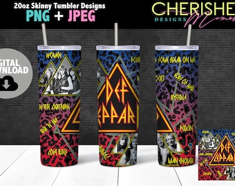 Leppard 20oz Tumbler Design