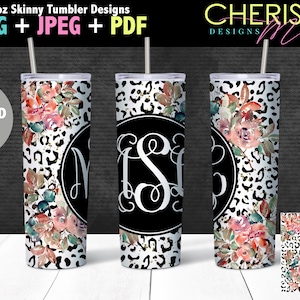 Monogrammed Large Acrylic Tumbler – Southern Touch Monograms