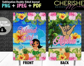 Island Girl Journal Design