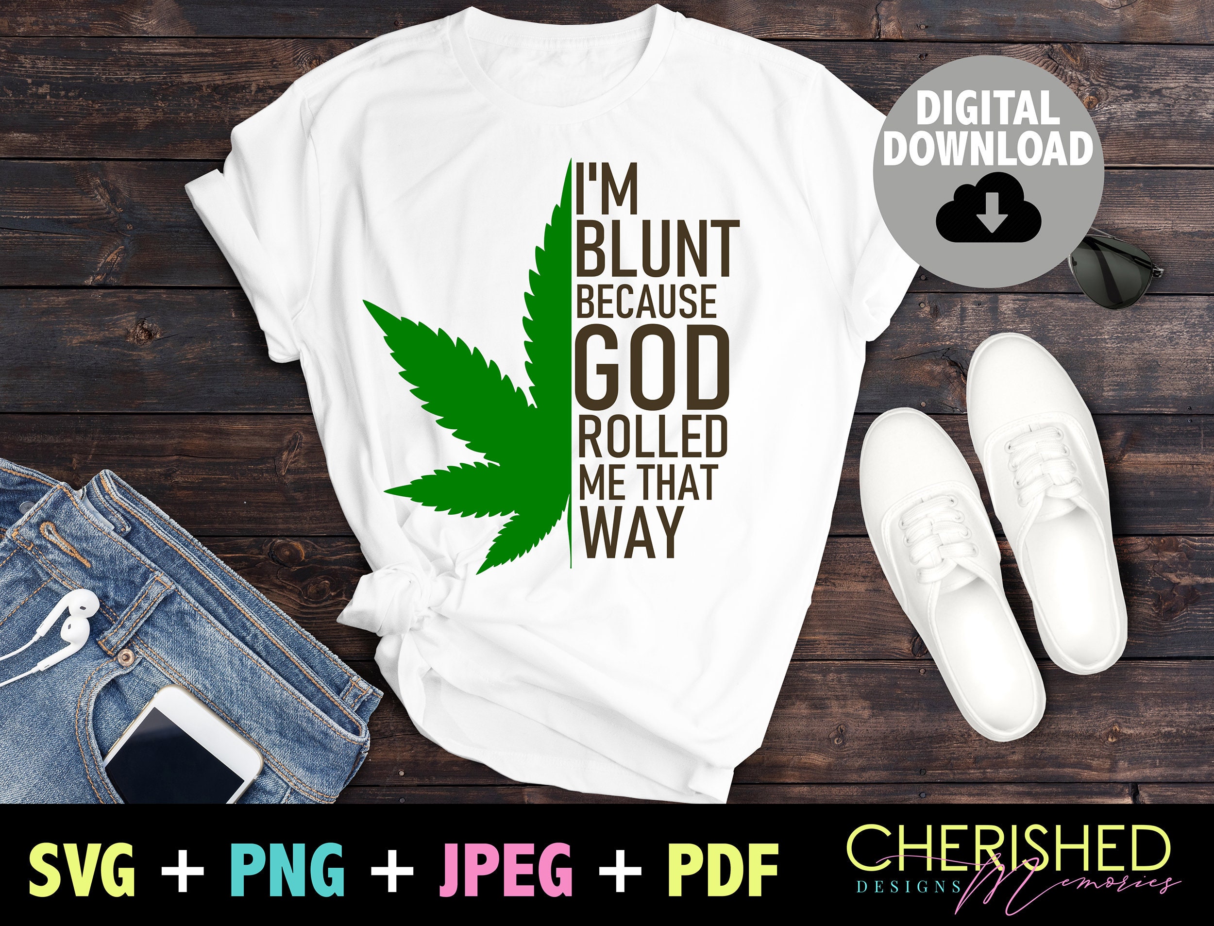 Hyturtle I’ Blunt Because God Rolled e That Way – Botella de agua con