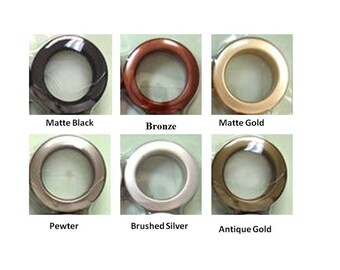 Curtain Grommets By Dritz Pewter Color Set Of 8 Curtain Grommets By Dritz Pewter Color, Dritz Curtain Grommets Pewter