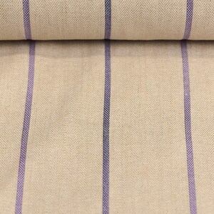 Pair of 25" and 50" wide 100% Herringbone Yarn Dyed Linen curtains panels drapes OR 1 valance (USA made) image 10