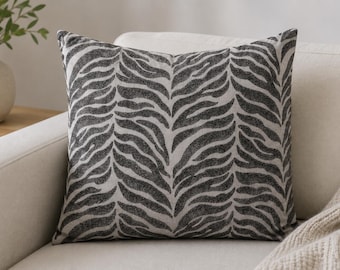 One P Kaufmann Kalmar velvet pillow cover designer decorative throw pillow  with zipper closure