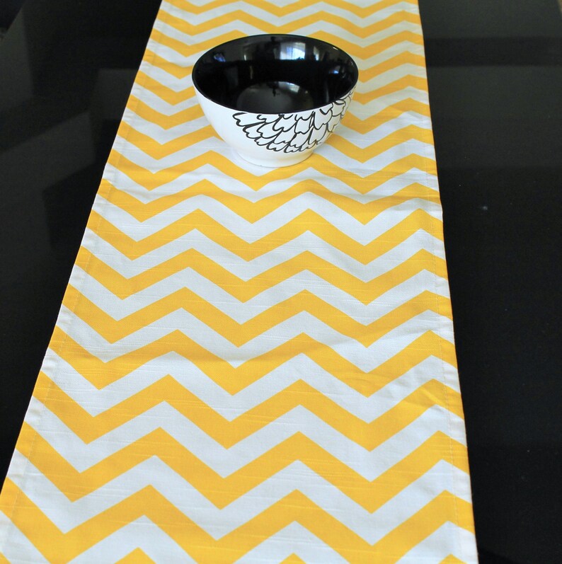 Table Runner 12 Wide Premier Print Chevron Zig Zag Etsy