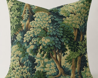 Pillow cover, decorative throw, toss pillow cushion zipper closure lumbar pillow P Kaufmann In To The Woods