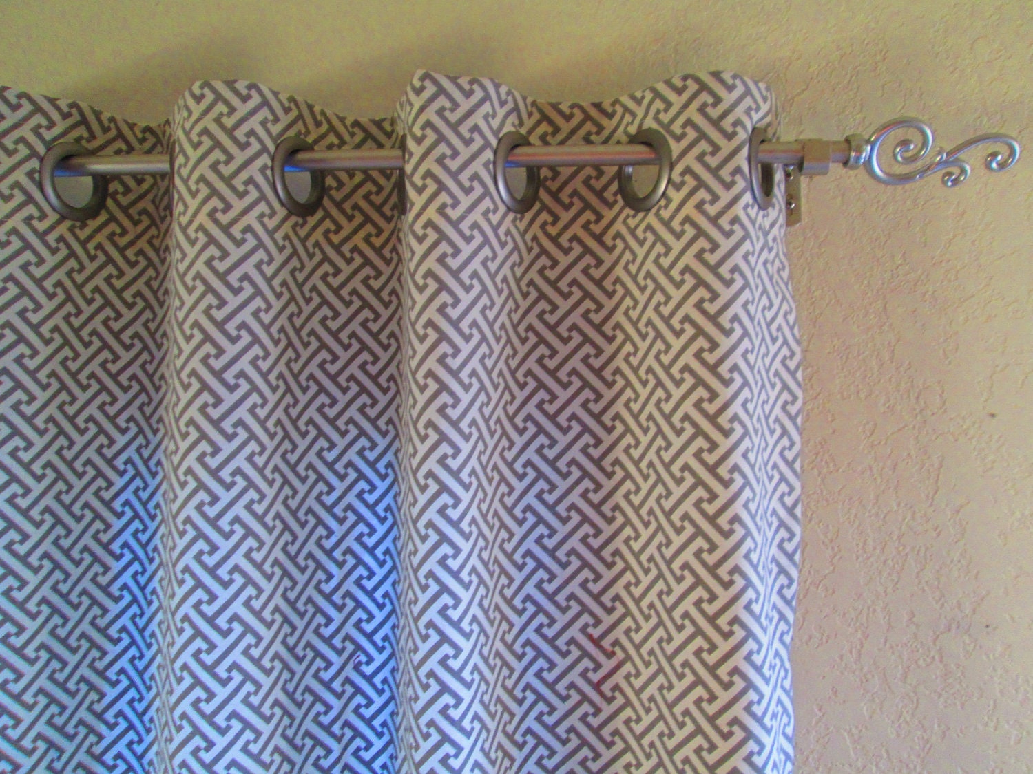Curtain Grommets 25 inch wide panels