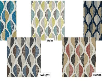 Robert Allen Woodblock Leaf decorativo tirar almohada funda de almohada cierre 14x14 16X16" 18x18 20x20 22x22" almohada lumbar