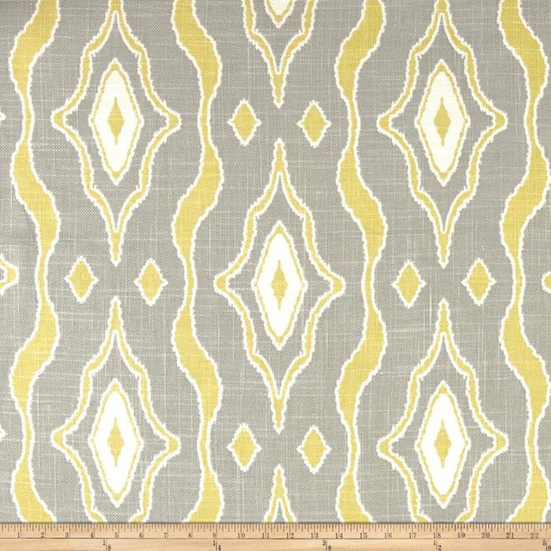panels Pair of 50 wide trelis rod curtains drapes in Magnolia Max grey brown yellow white sand blue tan 50x63 50x84 50x96 50x108