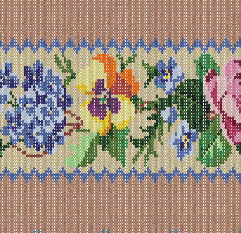 Summer Garden Beaded Bag Purse Pattern image 3