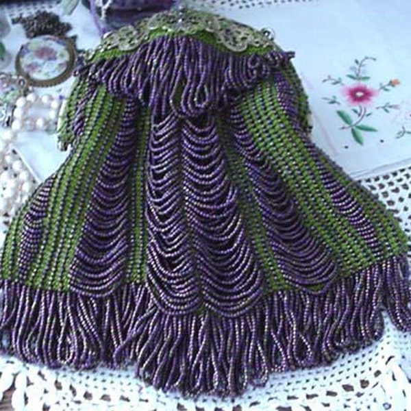 Saxony Princess Beaded Bag Purse Pattern