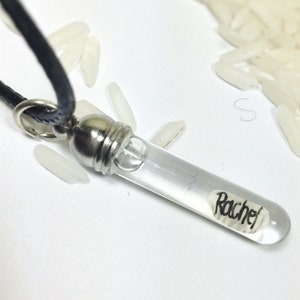 Your name on a grain of rice