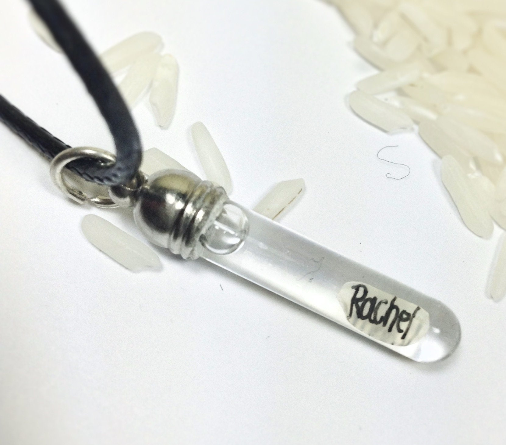 Name on Rice Necklace