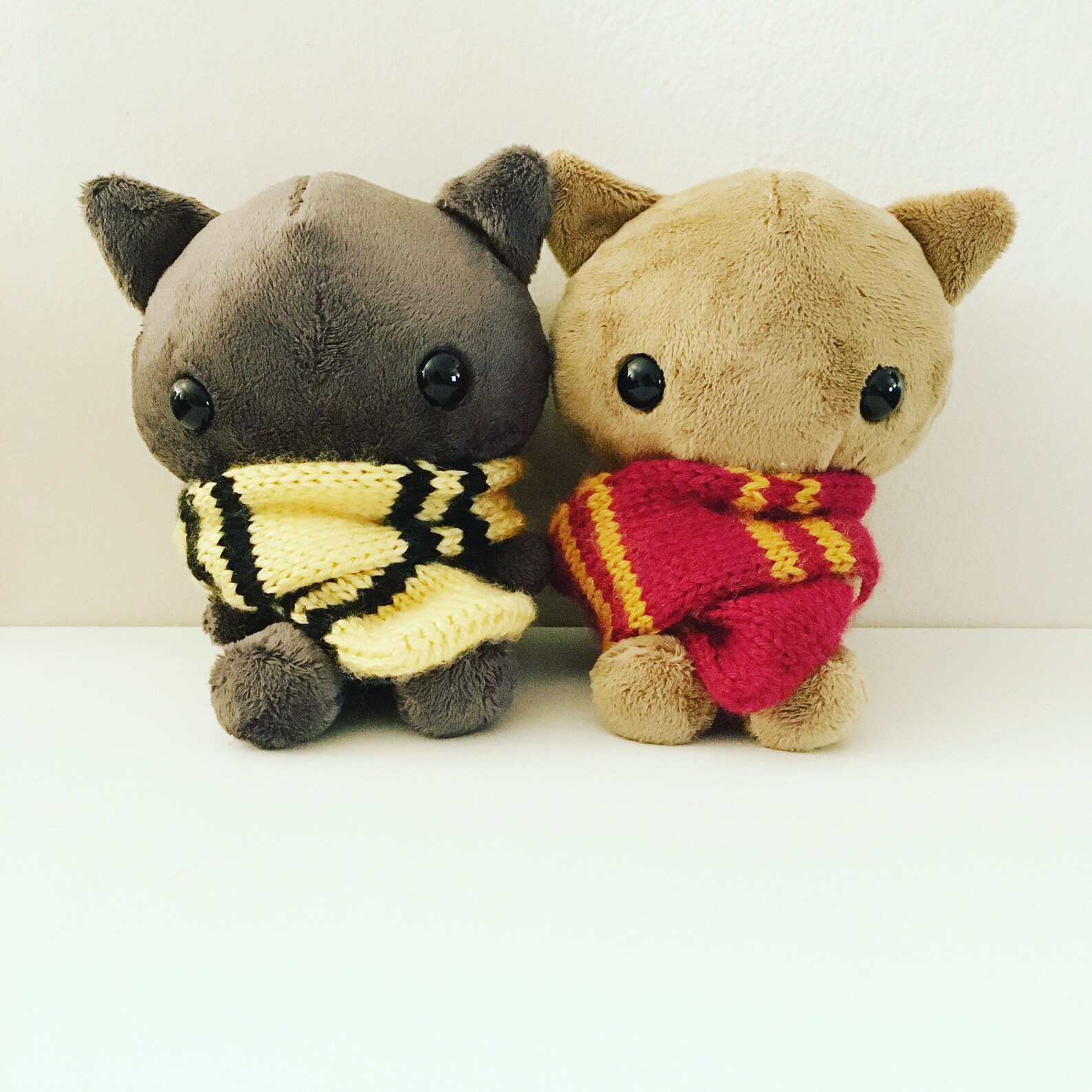 Handmade Harry Potter Cat Plush Hogwarts Mascot Kitty | Etsy