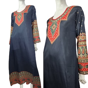 Vintage Caftan Dress Small